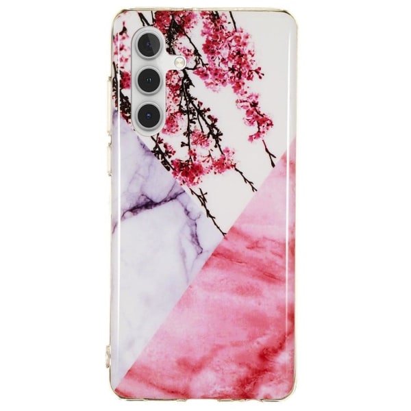 Marble Samsung Galaxy A13 5G Etui - Plum Blossom Pink