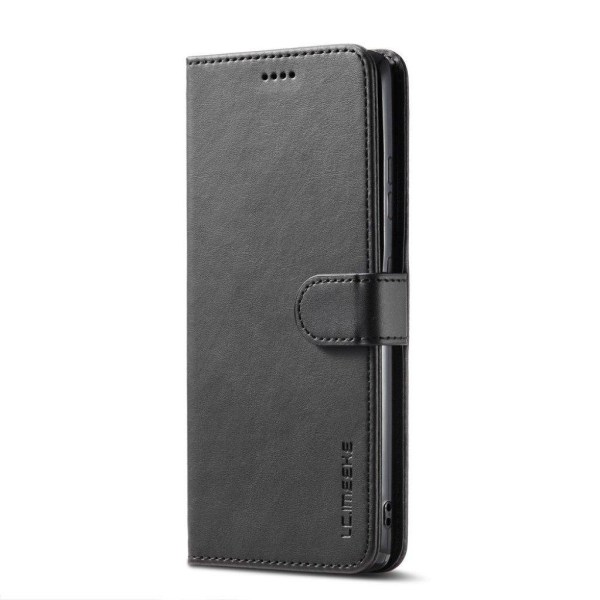 LC.IMEEKE Samsung Galaxy S21 Ultra flip etui - sort Black