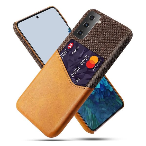 Bofink Samsung Galaxy S21 Plus Card Cover - Brun Brown