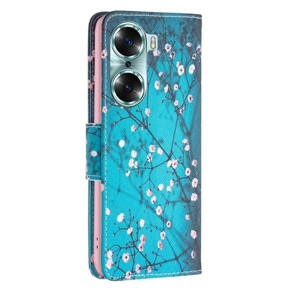 Wonderland Honor 60 flip etui - Vintersød Blue