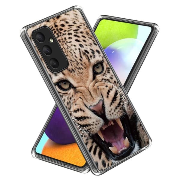 Deco Samsung Galaxy A35 skal - Leopard Brun