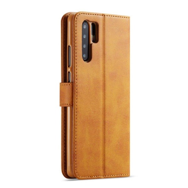 LC.IMEEKE Huawei P30 Pro læderetui - Brun Brown