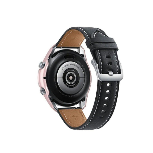 Samsung Galaxy Watch 3 (41mm) kumipintainen kestävä runko - Ruusukulta Pink