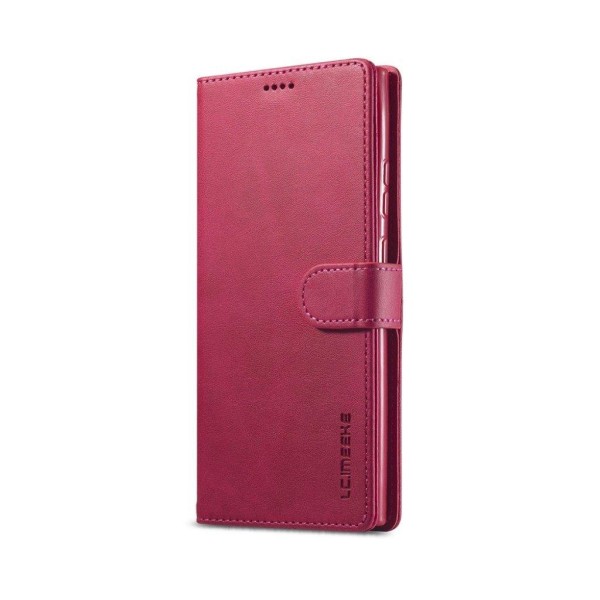 LC.IMEEKE Samsung Galaxy Note 20 Ultra Flip kotelot - Punainen Red