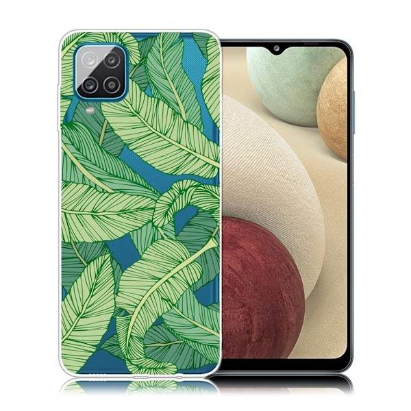 Deco Samsung Galaxy A12 5G etui - Leaf Green