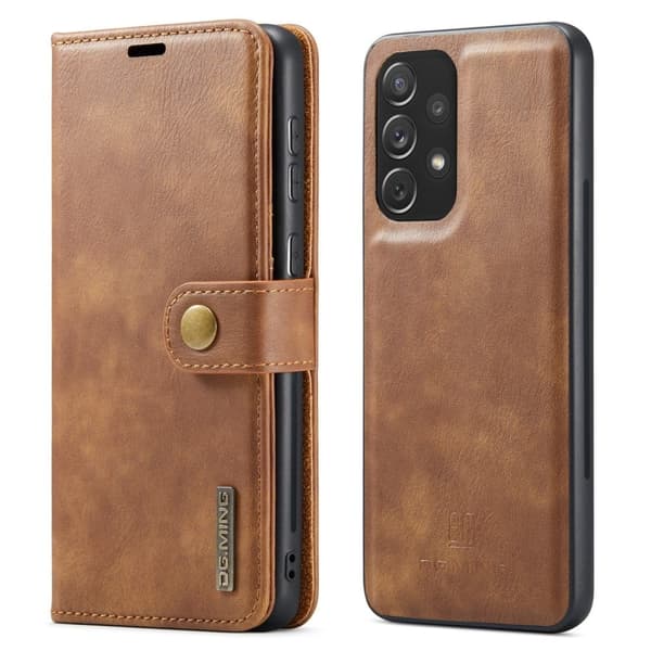 DG.Ming Samsung Galaxy A73 2-in-1 Pung Etui - Brun Brown