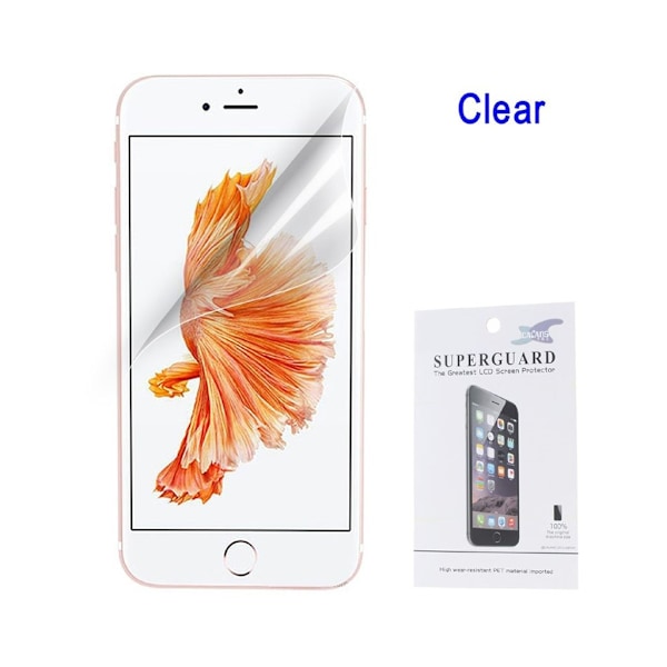 Klar LCD Skärmskydd för iPhone 7 Transparent
