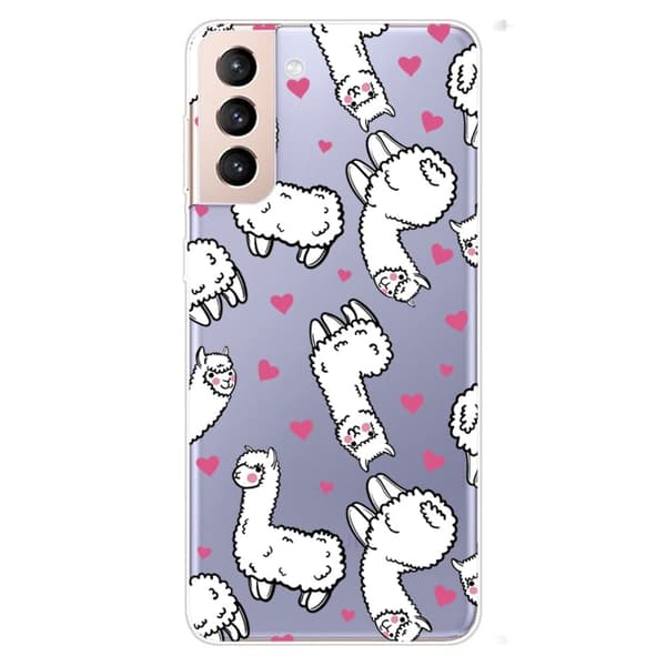 Deco Samsung Galaxy S22 Plus Suojakotelo - Sheep White