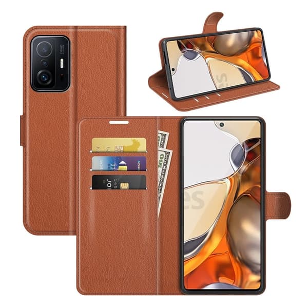 Classic Xiaomi 11T Flippetui - Brun Brown