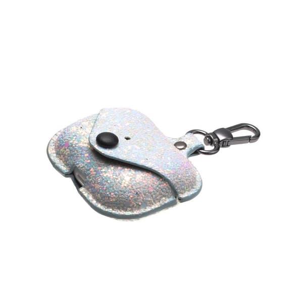 Airpods Pro unikt skinnveske i glitterstil - Hvit White