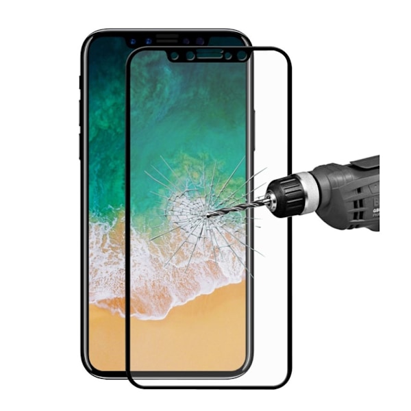 HAT PRINCE iPhone X Extra glas - Svart Svart