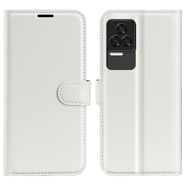 Klassisk Xiaomi Redmi K50 / Xiaomi Redmi K50 Pro flip etui - Hvid White