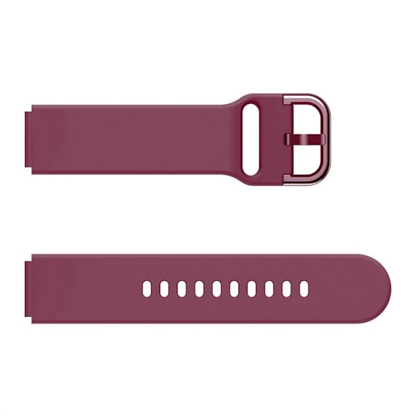 Huawei Watch Fit Mini / TalkBand B6 / B3 silikoninen ranneke - Viininpunainen Red