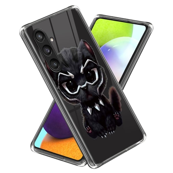 Deco Samsung Galaxy S24 Plus cover - Sort Kat Black