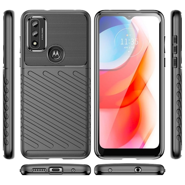 Thunder Motorola Moto G Play (2022) kotelot - Musta Black