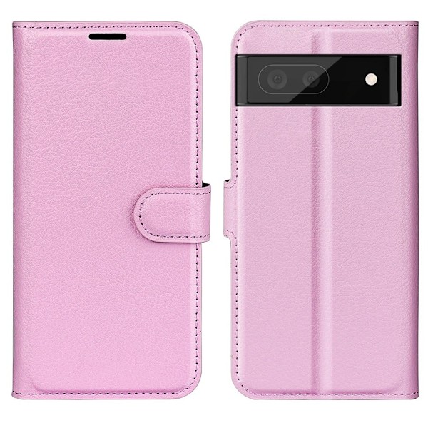 Classic Google Pixel 6a Läppäkotelo - Pinkki Pink
