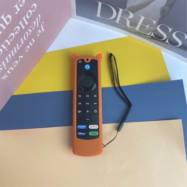 Amazon Fire TV Stick 4K (3rd) Y26 silicone controller cover - Or Orange