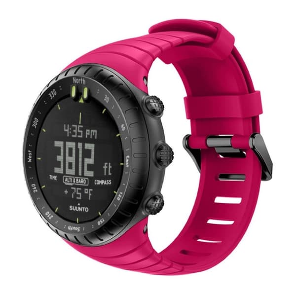 Suunto Core holdbar silikone Urrem - Rose Pink