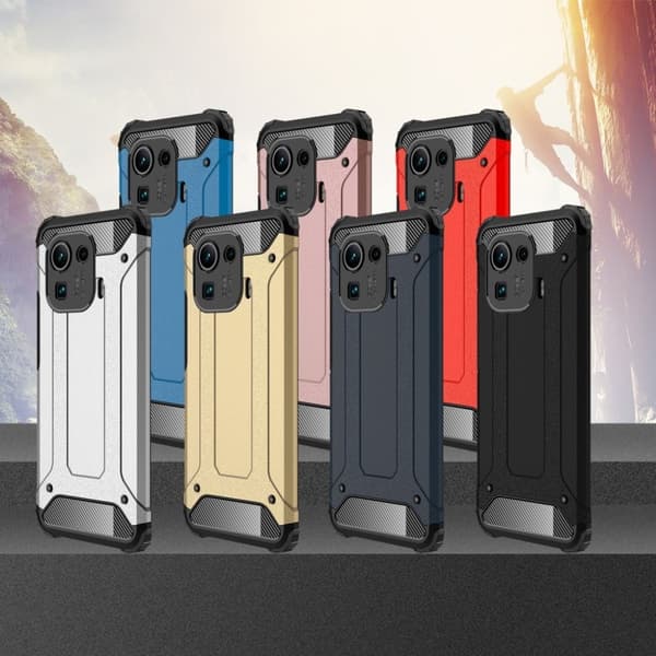Armour Guard Xiaomi Mi 11 Pro skal - Silver/Grå Silvergrå