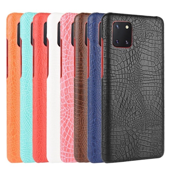 Croco Samsung Galaxy Note 10 Lite skal - Svart Svart