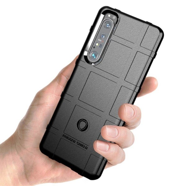Rugged Shield Sony Xperia 1 III skal - Svart Svart