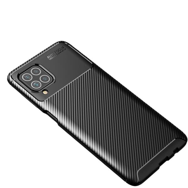 Carbon Shield Samsung Galaxy M62 / Samsung Galaxy F62 cover - Sort Black