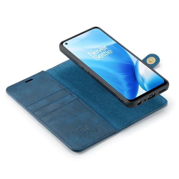 DG.Ming OnePlus Nord N200 5G 2-in-1 Pung Etui - Blå Blue