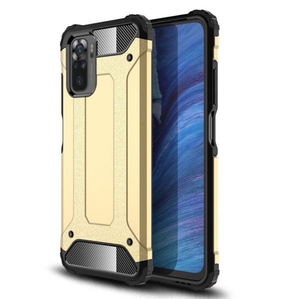 Armour Guard case - Xiaomi Redmi Note 10S / Note 10 - Guld Gold