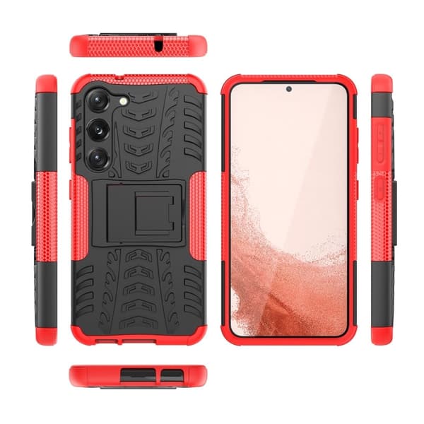 Offroad Suojakotelo Samsung Galaxy S23 - Punainen Red
