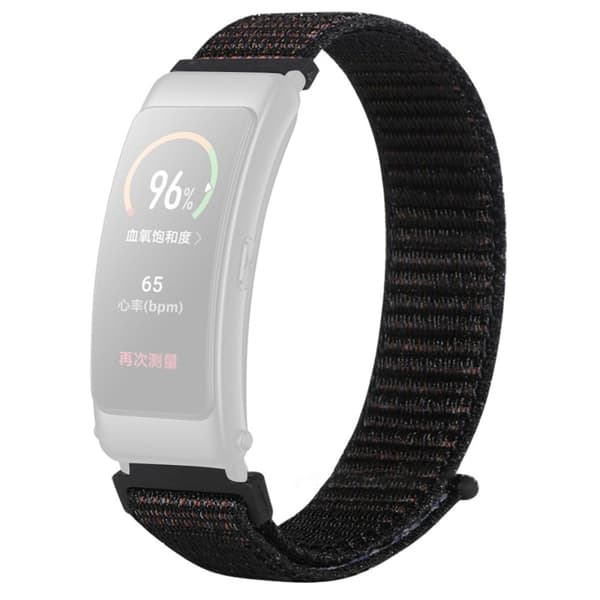 Huawei Band 6 / 3 nylon urrem - Officiel Sort Black