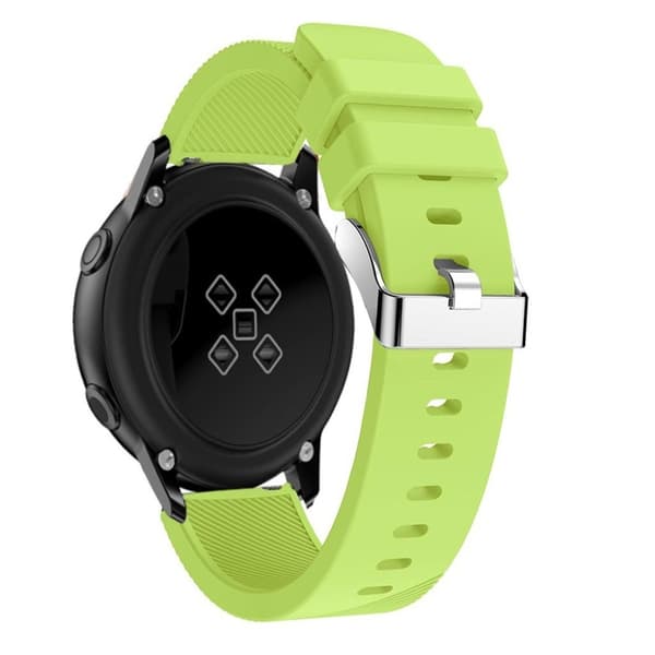Samsung Galaxy Watch Active (20mm) klockarmband av silikon - Grön Grön