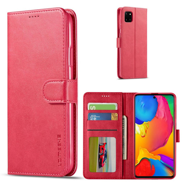 LC.Imeeke läder Samsung Galaxy Note 10 Lite fodral - Rosa Rosa