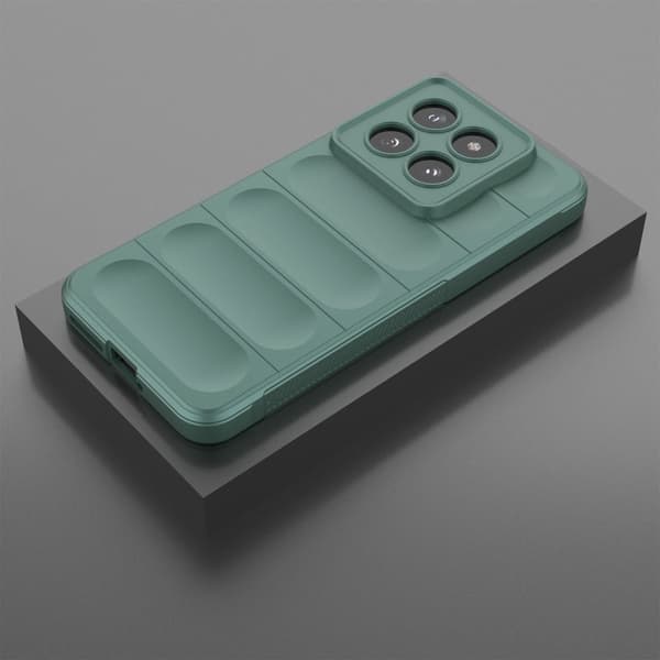 Deksel med mykt grep for Xiaomi 14 Pro - Grønn Green
