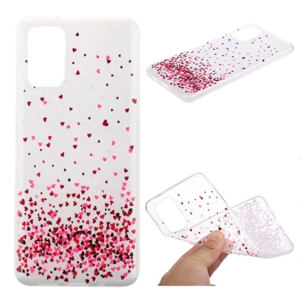 Deco Samsung Galaxy S20 Ultra cover - Farverige Hjerter Pink