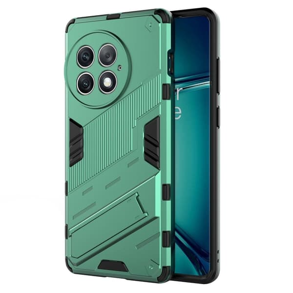 Shockproof Hybrid Deksel med A Modern Touch til OnePlus Ace 2 Pro 5g - Grønn Green