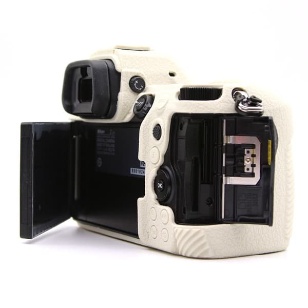 Nikon Z6 III Camera Case Anti-Scratch Silicone Protective Cover - Beige Brown