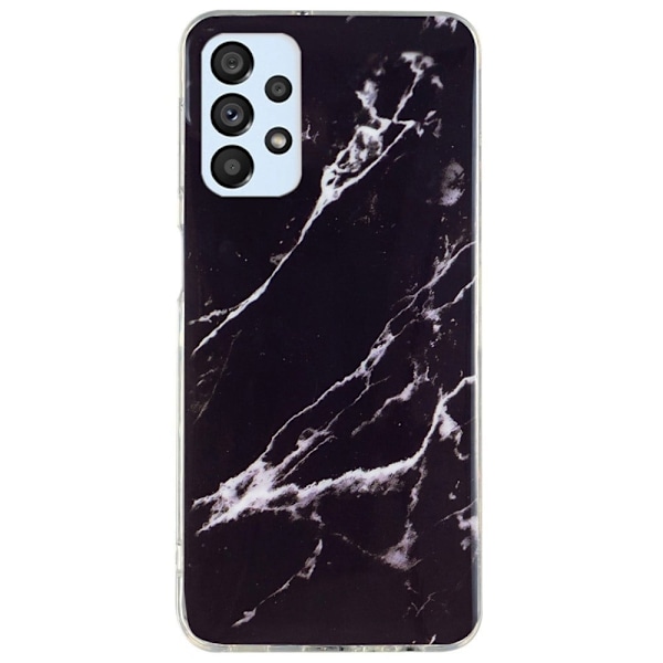 Marble design Samsung Galaxy A33 5G cover - Sort Black