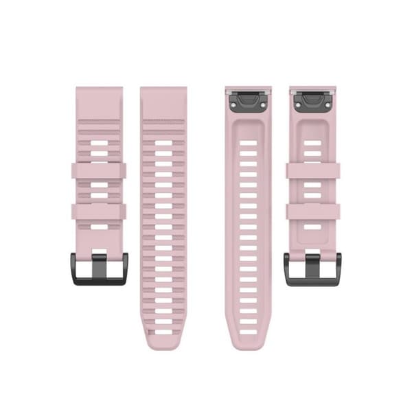 Garmin Fenix 6X Pro silicone watch band - Deep Pink Rosa