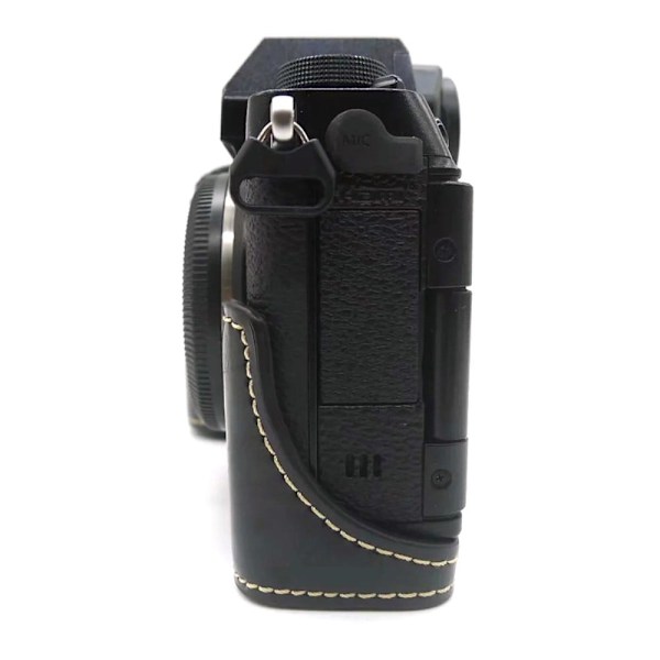 Fujifilm X-S10 læder cover til halv krop - Sort Black