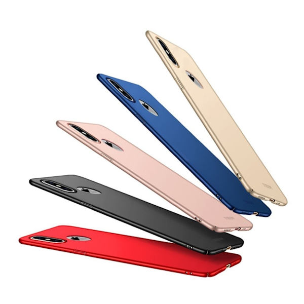 MOFI Shield Slim Frosted Hard Bumpresistent Case iPhone XS 5,8 tommer - Sort Black