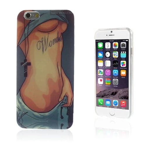 Westergaard (Frekk Jente M/ Halskjede) iPhone 6 Deksel Multicolor