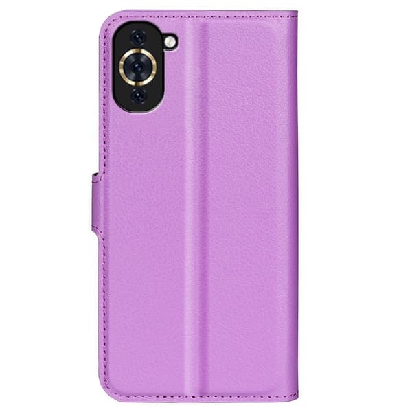 Klassisk Huawei Nova 10 Pro Flip Etui - Lilla Purple
