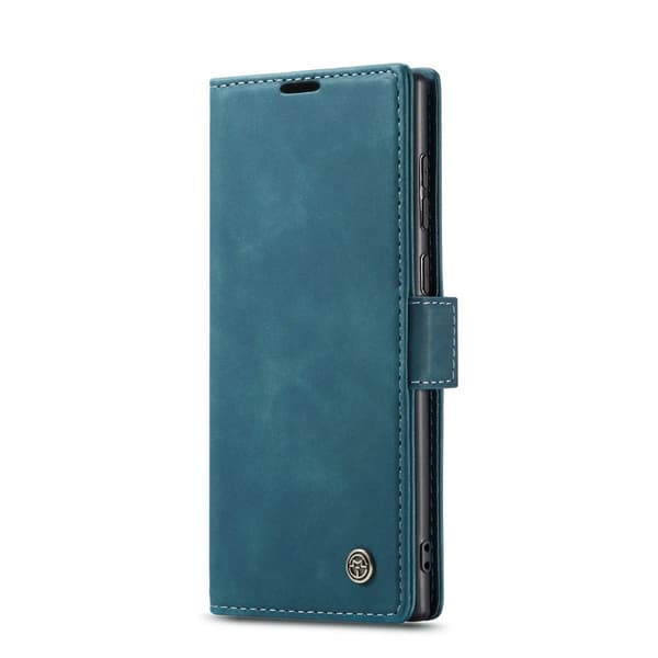 CaseMe Samsung Galaxy S25 Ultra smooth etui - Blå Blue