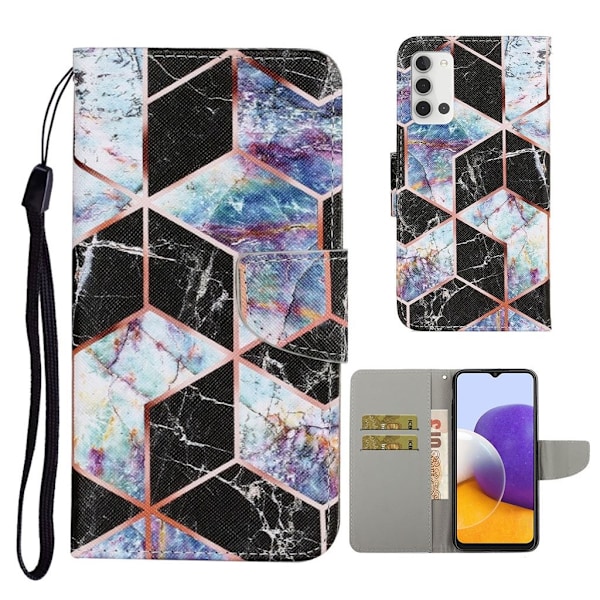 Wonderland Samsung Galaxy A22 4G fodral -Flerfärgad multifärg