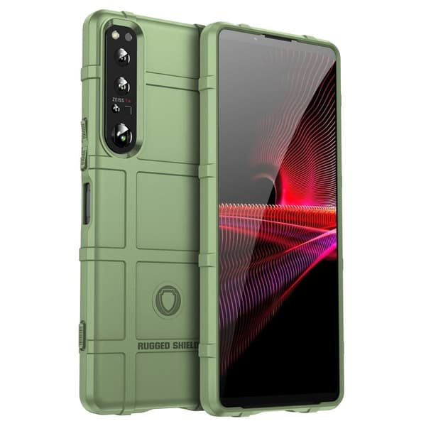 Rugged Shield Sony Xperia 1 IV cover - Grøn Green