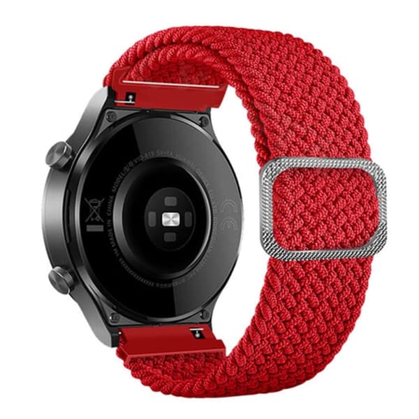 20 mm universal nylonrem - Rød Red