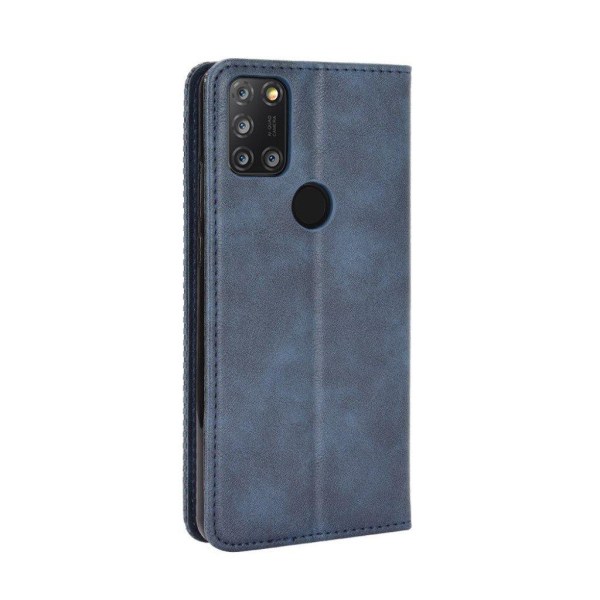 Bofink Vintage Alcatel 3X (2020) leather case - Blue Blue