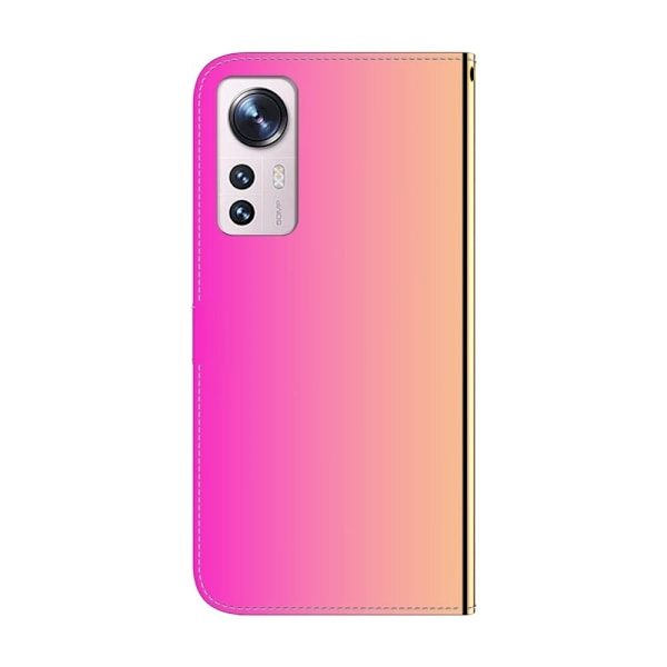 Mirror Xiaomi 12 Lite flip case - Ruusu Pink