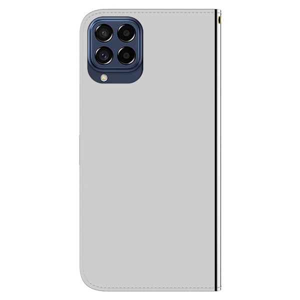 Mirror Samsung Galaxy M53 5G fodral - Silver/Grå Silvergrå