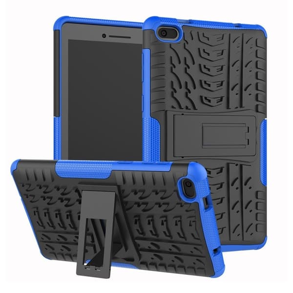 Lenovo Tab E7 sejt dæk hybridcover - blå Blue